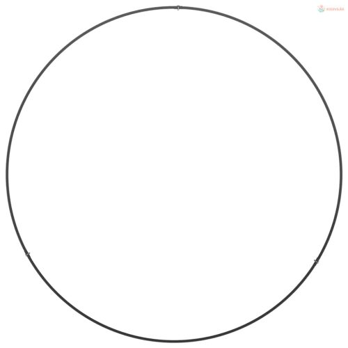 Ültető gyűrű 5 pcs Fekete 80 x 80 x 20 cm