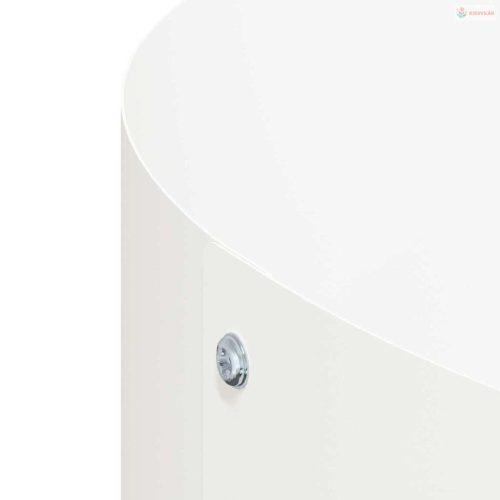 Ültető gyűrű Fehér 80 x 80 x 20 cm Hidegen hengerelt acél