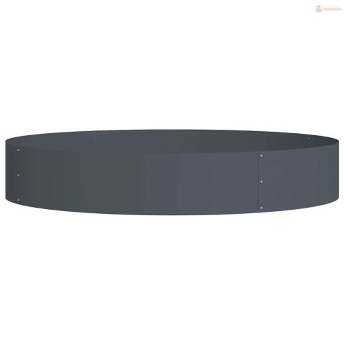 Ültető gyűrű Antracit 120 x 120 x 20 cm Hidegen hengerelt acél