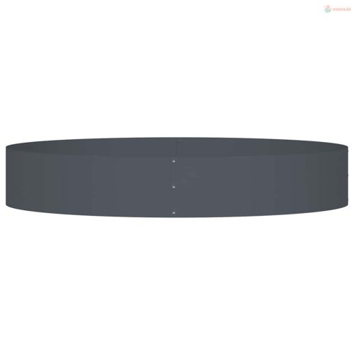 Ültető gyűrű Antracit 120 x 120 x 20 cm Hidegen hengerelt acél