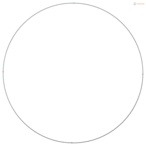 Ültető gyűrű Ezüst 120 x 120 x 20 cm Horganyzott acél