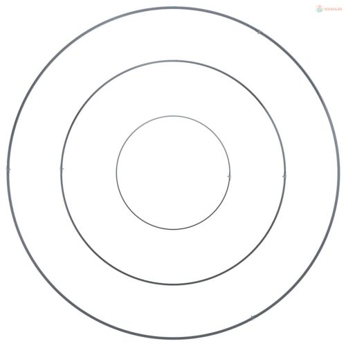 Kerti cserép Antracit 90 x 90 x 20 cm Hidegen hengerelt acél