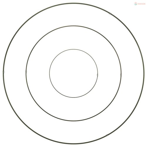 Kerti cserép Olajzöld 90 x 90 x 20 cm Hidegen hengerelt acél