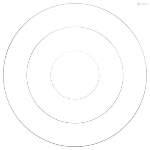 Kerti cserép Fehér 120 x 120 x 20 cm Hidegen hengerelt acél