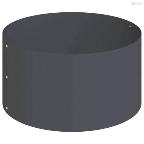 Kerti cserép Antracit 120 x 120 x 20 cm Hidegen hengerelt acél