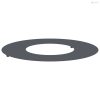 Alkalmas lapos fa gyűrűhöz Antracit Ø30 / 60 cm Acél