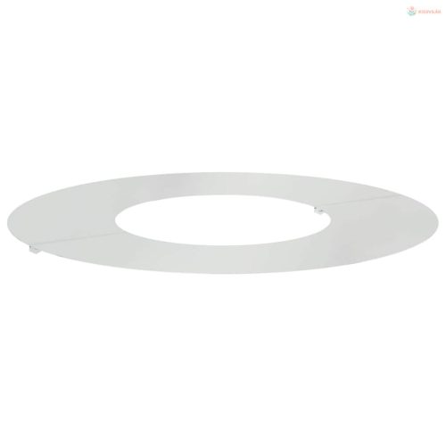 Alkalmas lapos fa gyűrűhöz Ezüst Ø30 / 60 cm Horganyzott acél