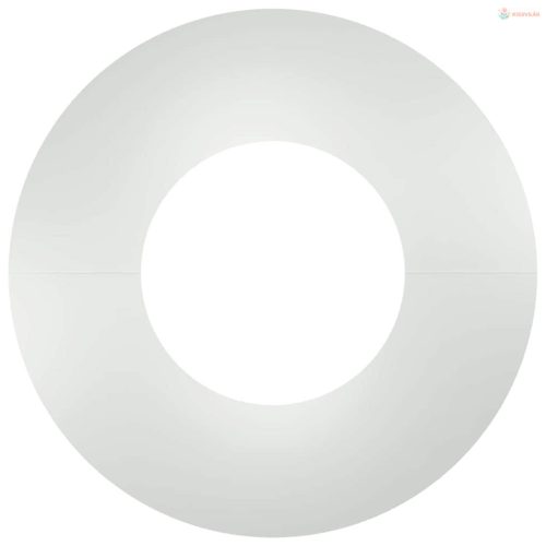 Alkalmas lapos fa gyűrűhöz Ezüst Ø30 / 60 cm Horganyzott acél