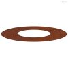Alkalmas lapos fa gyűrűhöz Barna Ø30 / 60 cm Időjárásálló acél