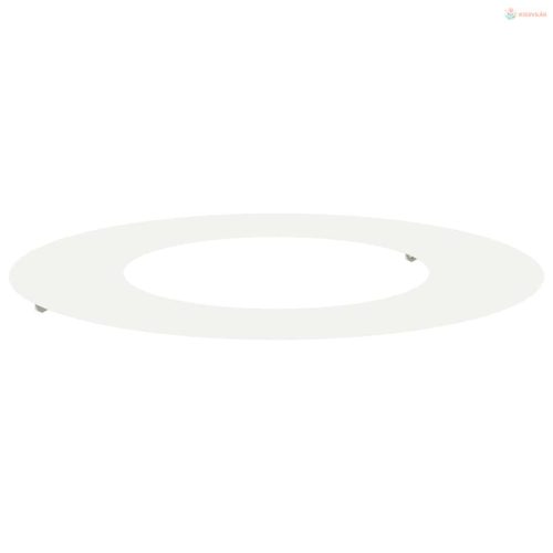 Alkalmas lapos fa gyűrűhöz Fehér Ø40 / 70 cm Acél