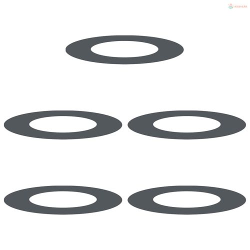Alkalmas lapos fa gyűrűkhez 5 pcs Antracit Ø40 / 70 cm Acél
