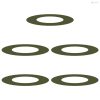 Alkalmas lapos fa gyűrűkhez 5 pcs Oliva zöld Ø40 / 70 cm Acél