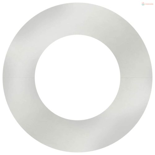 Alkalmas lapos fa gyűrűhöz Ezüst Ø40 / 70 cm Rozsdamentes acél