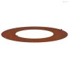 Alkalmas lapos fa gyűrűhöz Barna Ø40 / 70 cm Időjárásálló acél