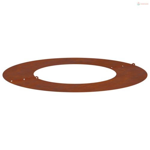 Alkalmas lapos fa gyűrűhöz Barna Ø40 / 70 cm Időjárásálló acél