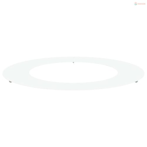 Alkalmas lapos fa gyűrűhöz Fehér Ø50 / 80 cm Acél