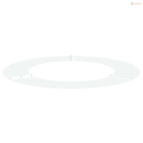 Alkalmas lapos fa gyűrűhöz Fehér Ø50 / 80 cm Acél