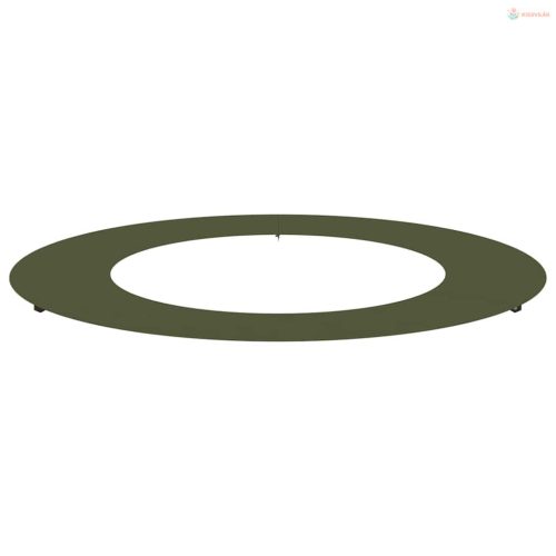 Alkalmas lapos fa gyűrűhöz Oliva zöld Ø50 / 80 cm Acél