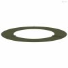 Alkalmas lapos fa gyűrűhöz Oliva zöld Ø50 / 80 cm Acél