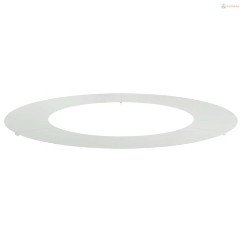 Alkalmas lapos fa gyűrűhöz Ezüst Ø50 / 80 cm Horganyzott acél