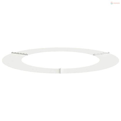 Alkalmas lapos fa gyűrűhöz Fehér Ø60 / 90 cm Acél