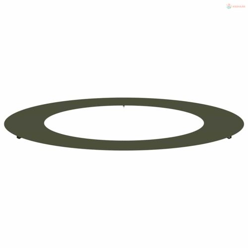 Alkalmas lapos fa gyűrűhöz Oliva zöld Ø60 / 90 cm Acél