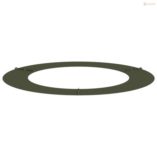 Alkalmas lapos fa gyűrűhöz Oliva zöld Ø60 / 90 cm Acél