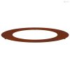 Alkalmas lapos fa gyűrűhöz Barna Ø60 / 90 cm Időjárásálló acél
