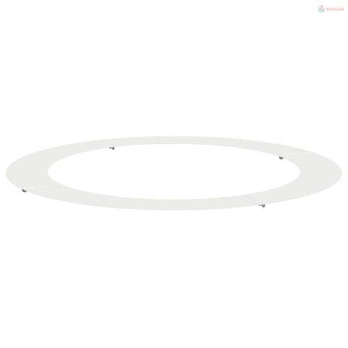 Alkalmas lapos fa gyűrűhöz Fehér Ø90 / 120 cm Acél