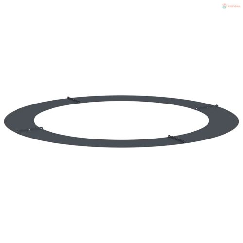 Alkalmas lapos fa gyűrűkhez 5 pcs Antracit Ø90 / 120 cm Acél