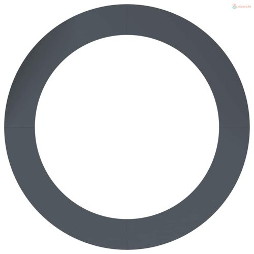 Alkalmas lapos fa gyűrűkhez 5 pcs Antracit Ø90 / 120 cm Acél