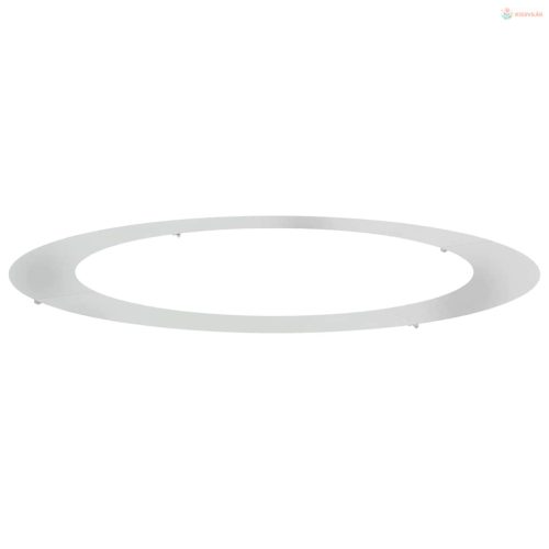 Alkalmas lapos fa gyűrűhöz Ezüst Ø90 / 120 cm Horganyzott acél