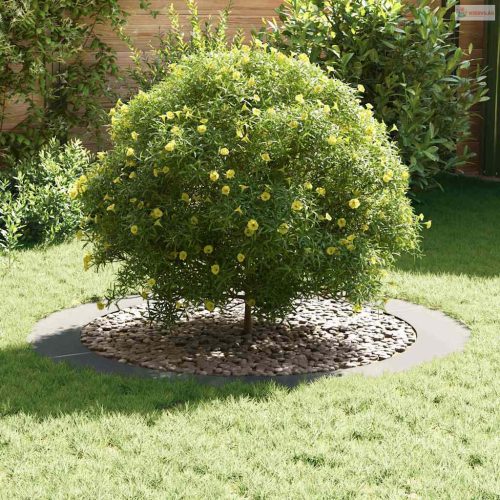 Alkalmas lapos fa gyűrűhöz Ezüst Ø90 / 120 cm Horganyzott acél