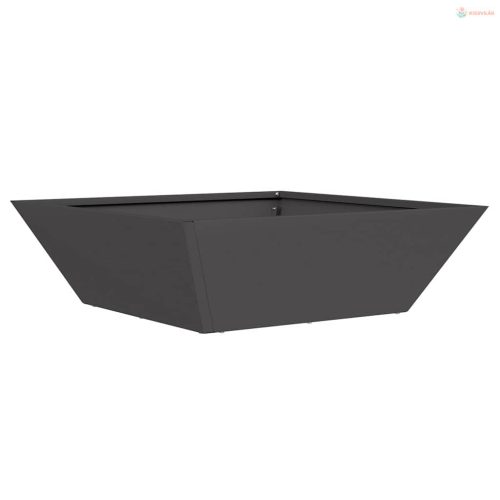 Kerti cserép 5 pcs Fekete 50 x 50 x 15 cm