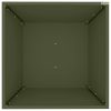 Kerti cserép Olajzöld 50 x 50 x 15 cm Hidegen hengerelt acél