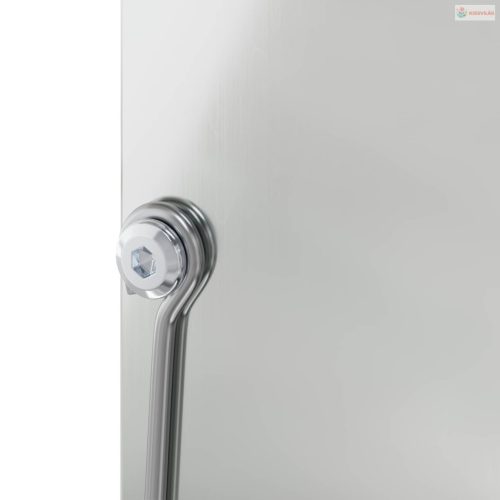 Nyúl Etető Ezüst 12,5 x 12,5 x 25 cm Horganyzott acél