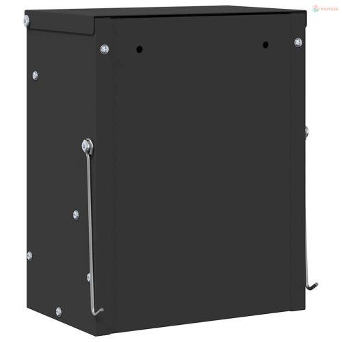 Nyúl Etető Fekete 20 x 12,5 x 25 cm Hidegen Hengerelt Acél