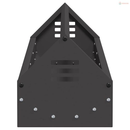Csirke Etető Tál Fekete 108 x 20,5 x 20 cm