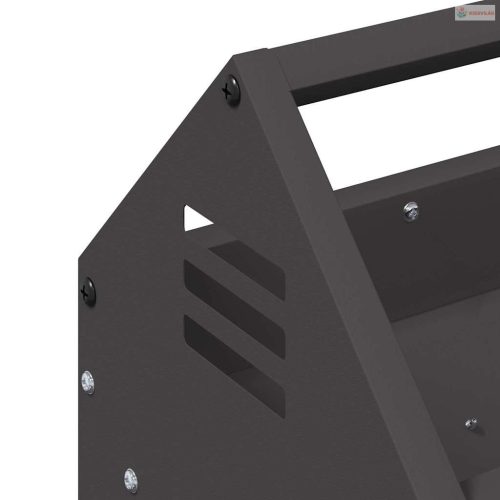 Csirke Etető Tál Fekete 108 x 20,5 x 20 cm