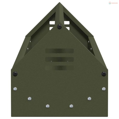 Csirke Etető Tál Olajzöld 108 x 20,5 x 20 cm