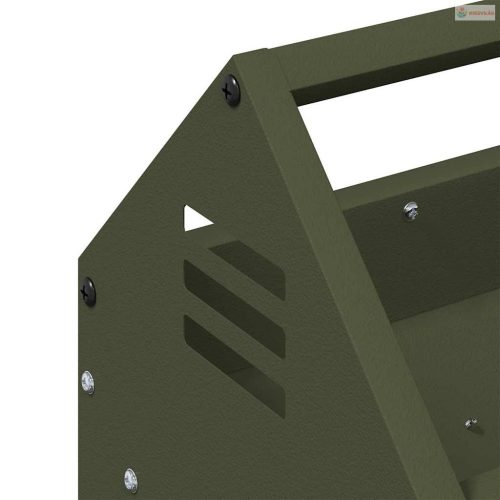 Csirke Etető Tál Olajzöld 108 x 20,5 x 20 cm