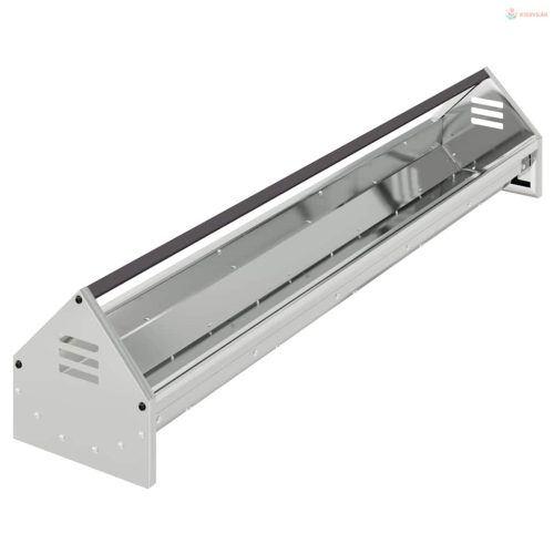 Csirke Etető Tál Ezüst 108 x 20,5 x 20 cm Horganyzott acél