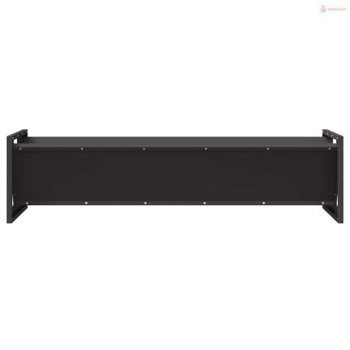 Állattenyésztési takarmányzó Fekete 108 x 50 x 28 cm