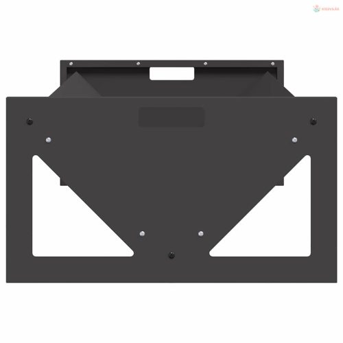 Állattenyésztési takarmányzó Fekete 108 x 50 x 28 cm