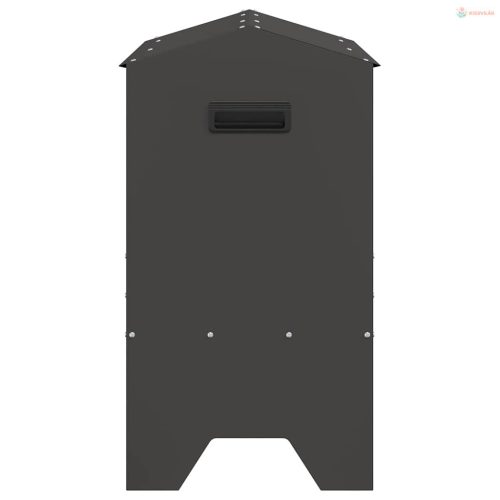 Állattenyésztési takarmányzó Fekete 79 x 35 x 62 cm