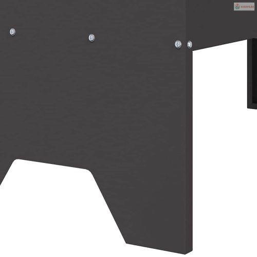 Állattenyésztési takarmányzó Fekete 79 x 35 x 62 cm