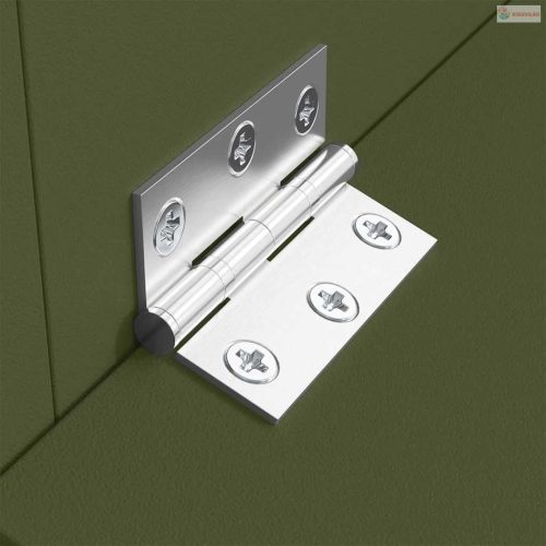 Disznó Etető Olajzöld 55 x 51 x 91,5 cm Hidegen Hengerelt Acél