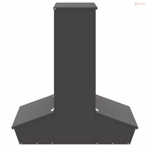 Disznó Etető Fekete 82 x 51 x 91,5 cm Hidegen Hengerelt Acél