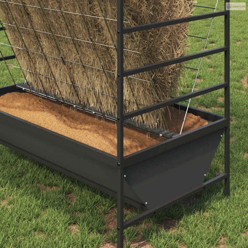 Haszonállat Etető Fekete 100 x 60 x 90 cm