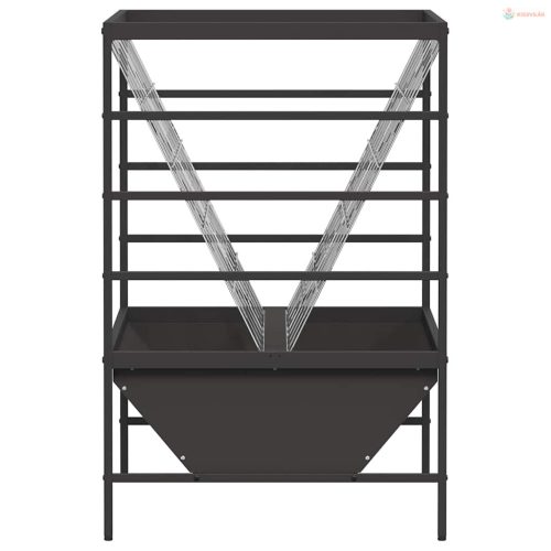 Haszonállat Etető Fekete 100 x 60 x 90 cm